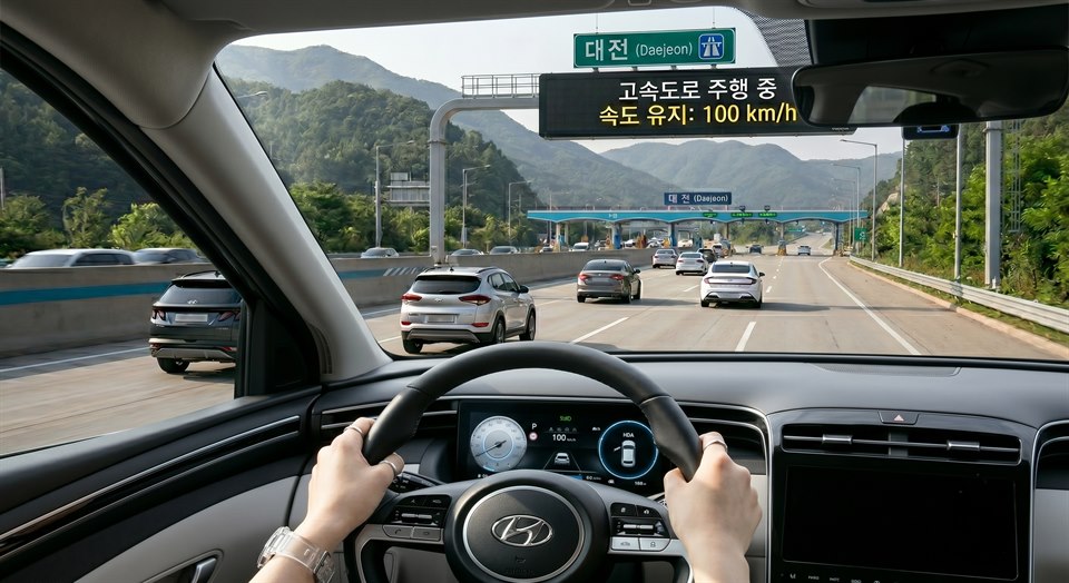 고속도로 주행 연습